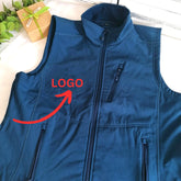 Soft Shell Men’s Vest With LOGO